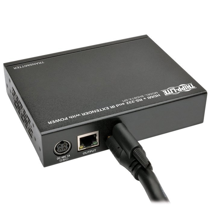 Tripp Lite HDBaseT HDMI Over Cat5e/6/6a Extender Kit, Serial and IR Control, 1080p, Up to 500-ft. (150M) (BHDBT-K-SI-ER) N18