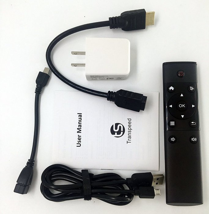 Transpeed 2G/16G RAM Updated 4K Amlogic S905 Quad Core 2.0GHz TV Stick + Air Mouse 4K Android Miracast TV dongle... N6