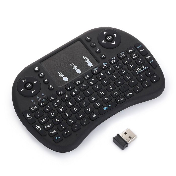 No1seller Mini (Black)2.4Ghz Wireless Touchpad Keyboard With Mouse For Google Android Tv Box,Pc, Pad, Xbox 360...