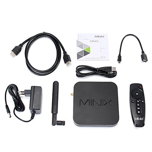 Fully Loaded By Primo Techno MINIX NEO U1 Android 5.1 Streaming Media Player + MINIX NEO A2 lite Wireless Keyboard N8