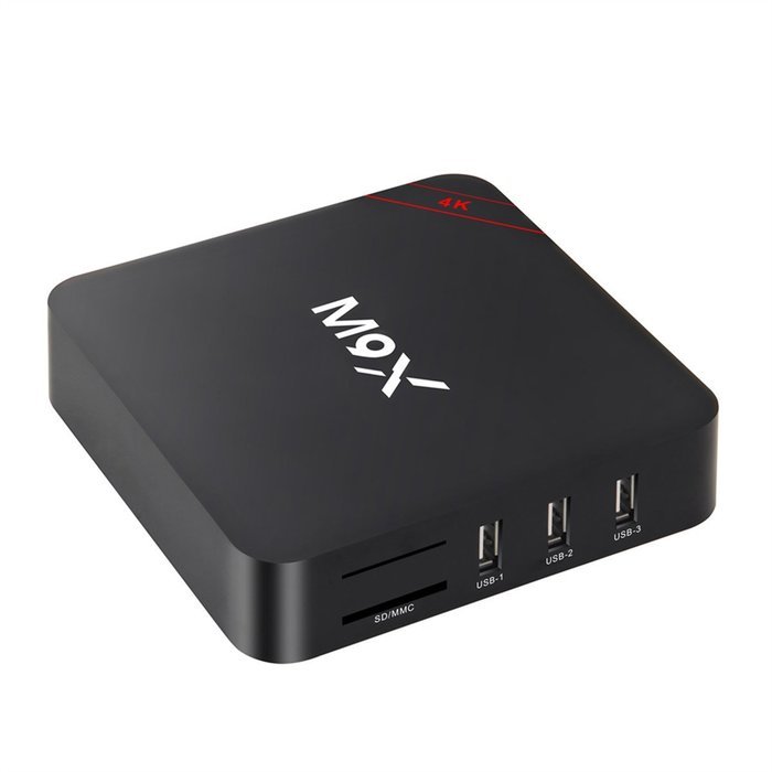 SROCKER M9X Smart Android 5.1 TV Box and Game Player 2G+16G 4K Amlogic S905 Quad Core 64 Bit Kodi 16.1 Version... N3