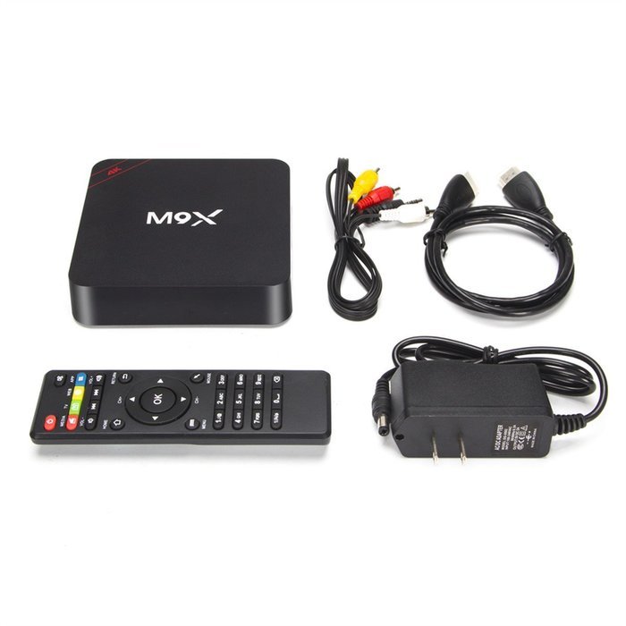 SROCKER M9X Smart Android 5.1 TV Box and Game Player 2G+16G 4K Amlogic S905 Quad Core 64 Bit Kodi 16.1 Version... N7