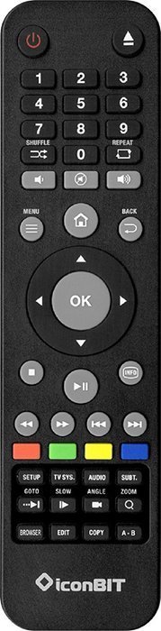 iconBIT XDS1003DW 3D Network Media Player 1080p - Realtek 1186DD, USB 3.0, Gigabit LAN, HDMI 1.4, built-in Wi-Fi... N5