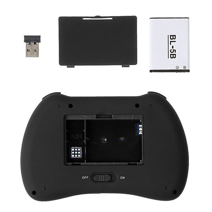 (Updated With Backlit)LYNEC 2.4Ghz Wireless Mini Touchpad Keyboard with Mouse Touchpad for PC, Pad, Xbox 360,... N8