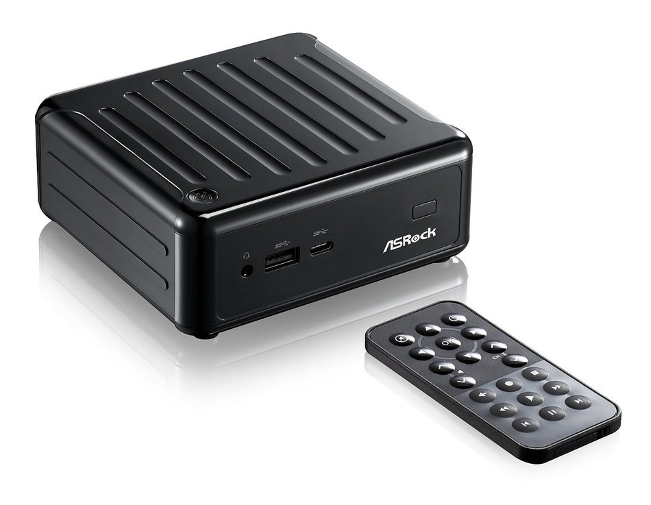 ASRock BEEBOX N3150/B Intel N3150/ WiFi/ A&GbE/ PC Barebone System (Black)
