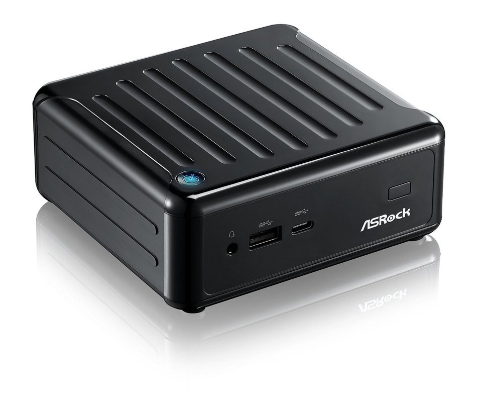 ASRock BEEBOX N3150/B Intel N3150/ WiFi/ A&GbE/ PC Barebone System (Black) N2