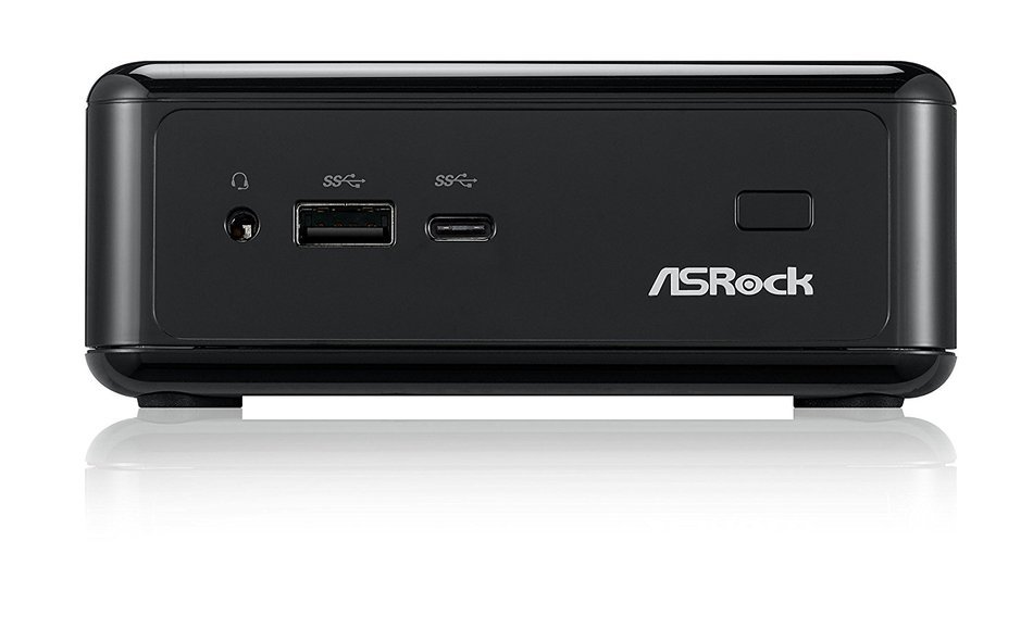 ASRock BEEBOX N3150/B Intel N3150/ WiFi/ A&GbE/ PC Barebone System (Black) N3