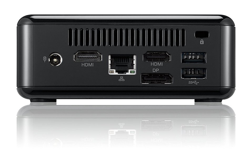 ASRock BEEBOX N3150/B Intel N3150/ WiFi/ A&GbE/ PC Barebone System (Black) N4
