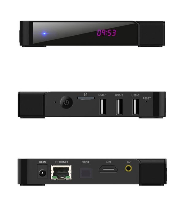 E5 TV Box RK3229 Quad Core A7 Android 5.1 RAM 2G Flash 8G Streaming Media Player with Free Mini I8s Keyboard,... N5