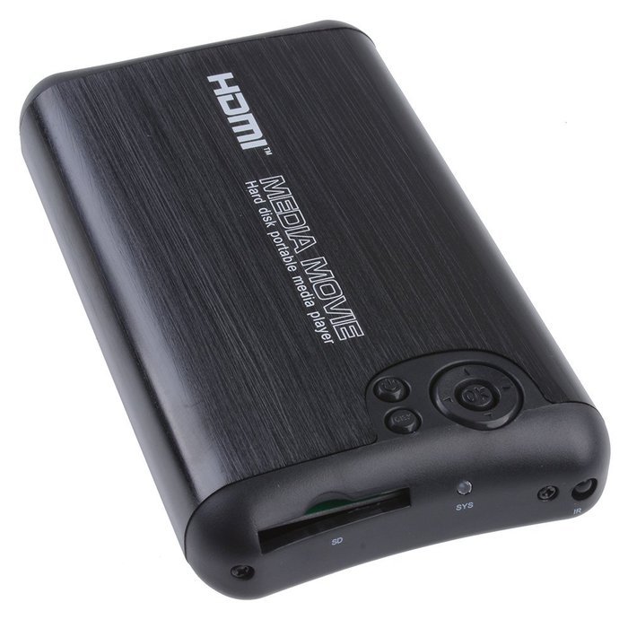 HD 1080P Media Player, AGPtEK Portable HDMI Hard Disk Players With AV Outputs Support Sd Cards & USB Readers &... N2