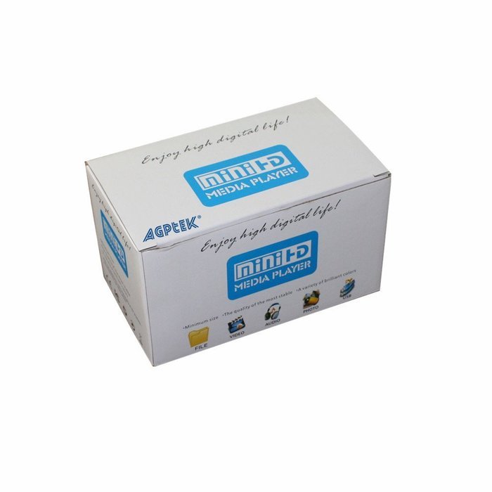 HD 1080P Media Player, AGPtEK Portable HDMI Hard Disk Players With AV Outputs Support Sd Cards & USB Readers &... N11