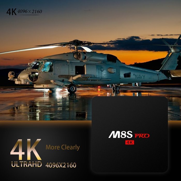 BIGFOX M8S S812 Quad Core Full Loaded Android 4.4 TV Box Mini TV Stick 4K 2G 16G Bluetooth 4.0 Media Player N2
