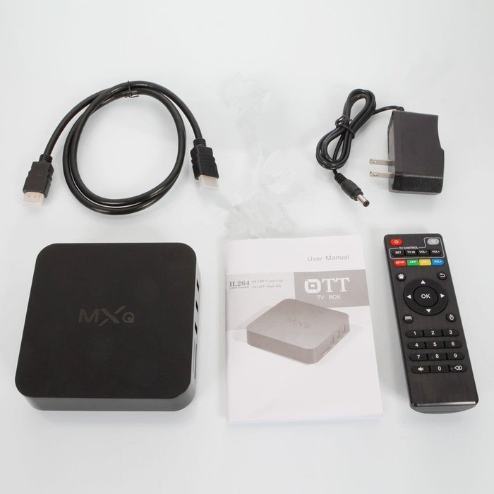MakeTheOne MXQ Amlogic S805 Quad Core TV Box Kodi Fully Unlocked 1GB 8GB Google Android 4.4 KitKat N6