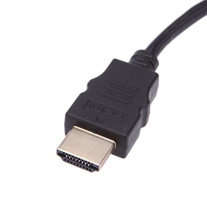 KKmoon New HDMI / MHL to HDMI & VGA Audio Splitter Converter Adapter with 3.5mm Audio Cable for Samsung Galaxy... N3