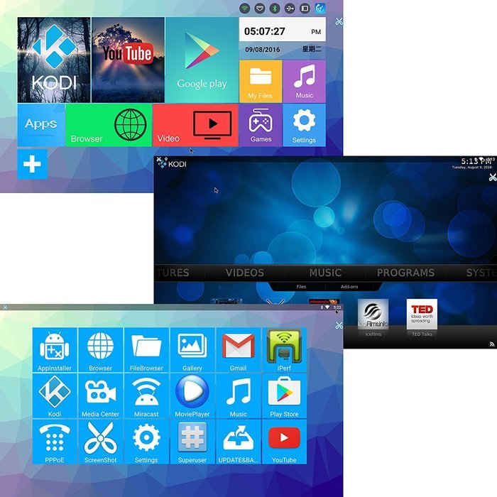 KOLOF H96 PRO Amlogic S912 Octa Core TV Box 3GB RAM 16GB ROM Android 6.0 KODI 17.0 Bluetooth 4.0 Streaming Media... N8