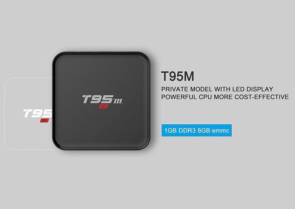 Easytone T95m 4K Android 5.1 Lollipop Amlogic S905 Smart TV Box Kodi Pre-installed Streaming Media Player Netflix... N3