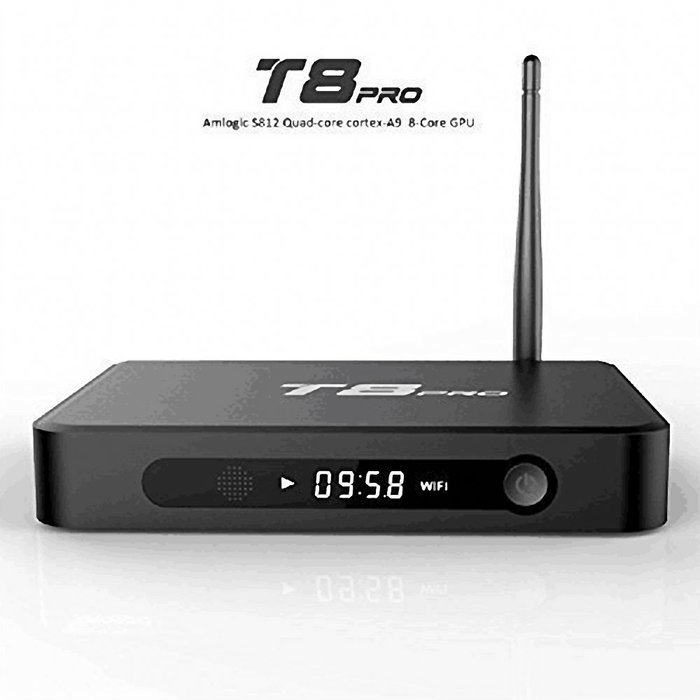 Quad Core Android TV Box Powerlead PL-T8 PRO 2G/8G KODI 14.2 Support Bluetooth Dual Channel WIFI H.265 4k2k Output... N2