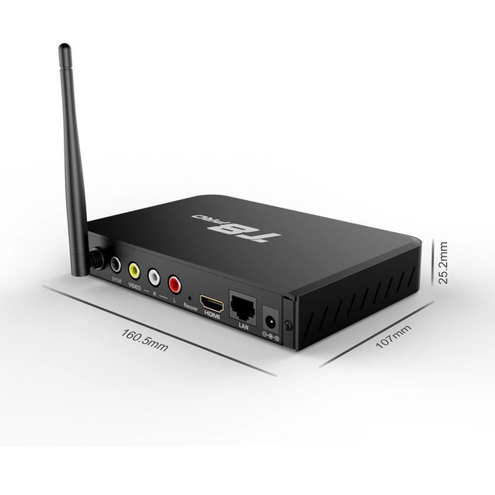 Quad Core Android TV Box Powerlead PL-T8 PRO 2G/8G KODI 14.2 Support Bluetooth Dual Channel WIFI H.265 4k2k Output... N3