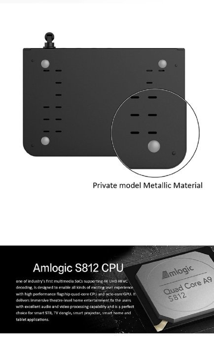 Quad Core Android TV Box Powerlead PL-T8 PRO 2G/8G KODI 14.2 Support Bluetooth Dual Channel WIFI H.265 4k2k Output... N6