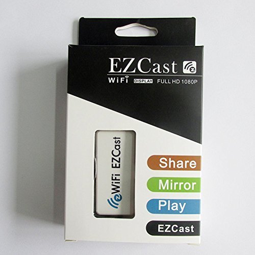 EasyCast TV Stick Full HD 1080P WiFi Wireless Display Receiver Dongle HDMI TV Mini PCOTA Miracast DLNA Airplay... N4