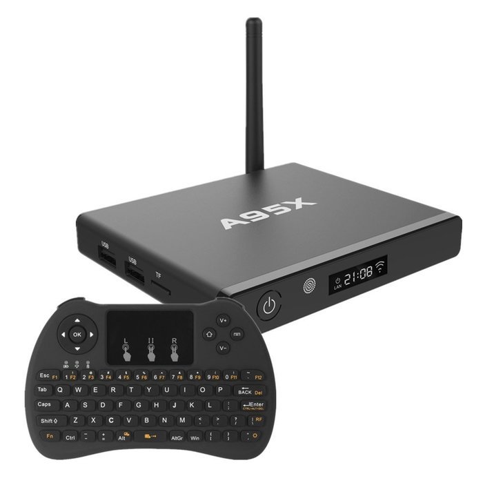 WISEWO T95M Smart TV Box Android 5.1 Amlogic S905X Quad Core KODI/XBMC Fully Loaded 4K2K Mini PC Streaming Media... N24