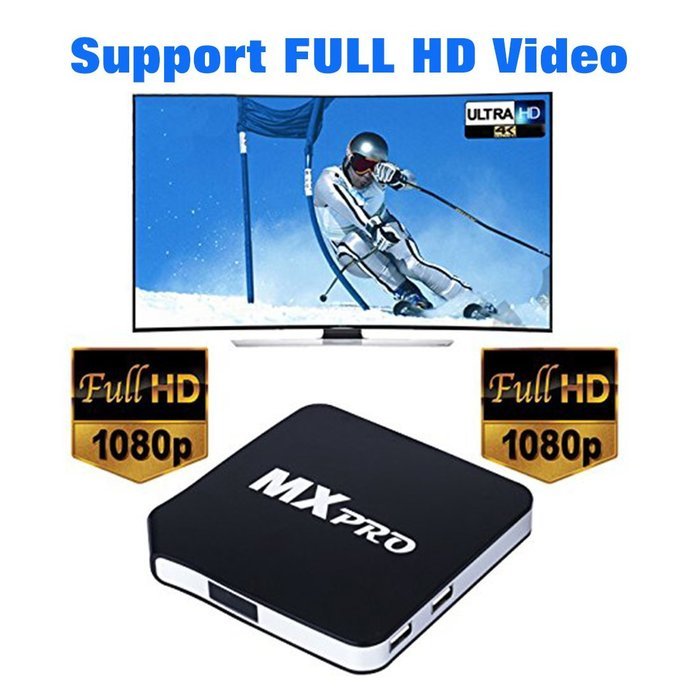 Harryup MXPRO S805 Quad Core Smart TV BOX , Mini PC Streaming Media Player with KODI(XBMC) Streamer 1GB/8GB Fully... N4