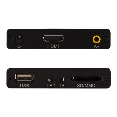 HD Digital Media Player MKV, AVI, MOV, 1080P HDMI Ouput With Remote For USB Drives and SD N3