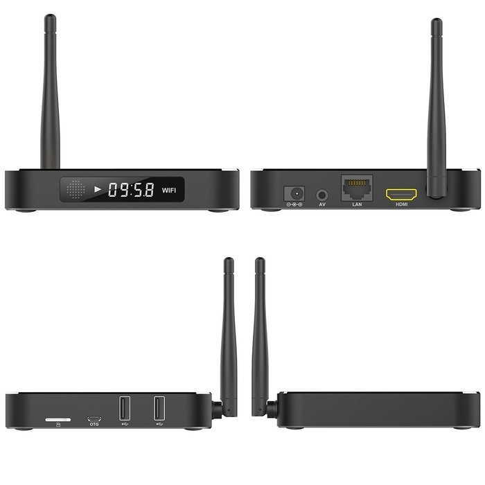 Rominetak [T95 2G/8G + Wireless Mini Touchpad Keyboard] Android 5.1 Lollipop TV Box Quad Core 4K UHD 3D Kodi 16.0... N3