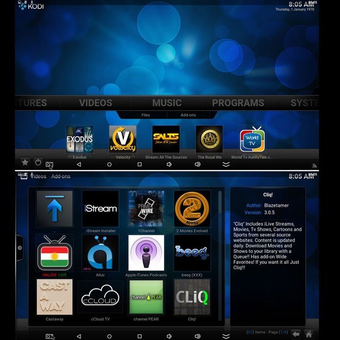 Vipwind R-BOX Android TV Box 2GB RAM 8GB ROM KODI 16.1 Fully Loaded 4K TV BOX 2.4G Dual Wifi LAN Bluetooth4.0... N9