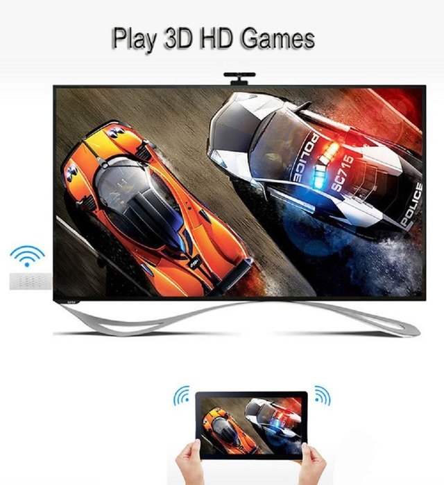 Top-Longer 1080P WiFi HDMI TV Dongle Mirror Display Adapter For Airplay Miracast DLNA N9