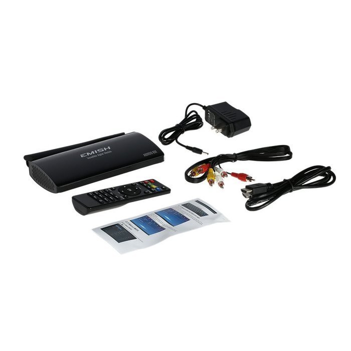 EMISH X800 Android 5.1.1 TV Box 3368 Octa-Core 64 Bits 1G / 8G UHD 4K * 2K Mini PC Kodi / XBMC / Miracast / AirPlay... N9