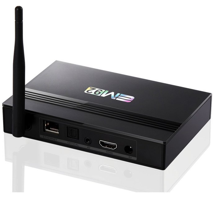 [2GB/16GB] Octa Core Android 6.0 TV Box EM92 4K 2.4G/5G AC WIFI Amlogic S912 with Kodi 16.1 Fully Loaded 1000M... N3