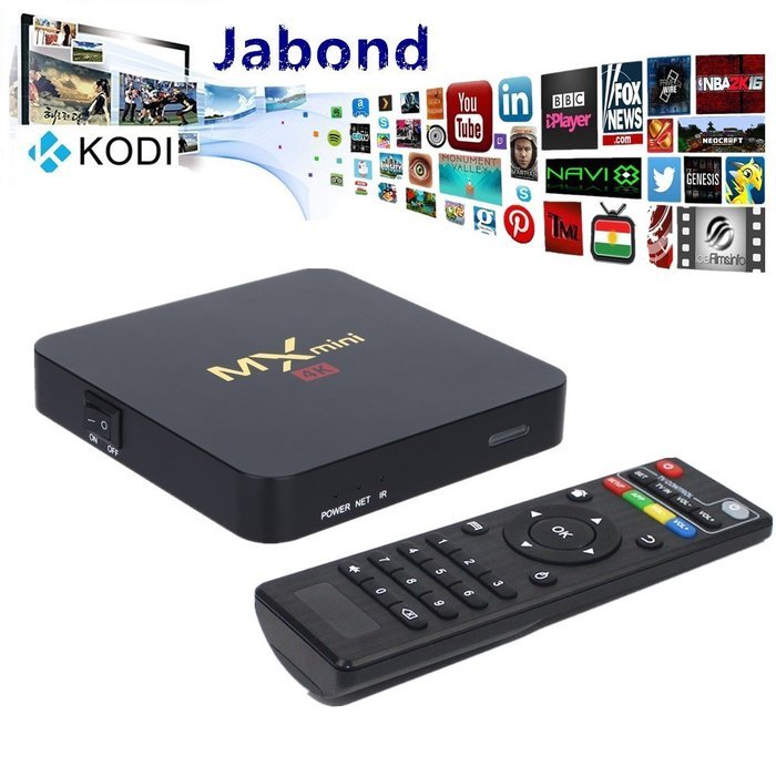 [ 2016 Latest Super Mini ] Jabond MX Mini Set Top Box Android 5.1 Smart TV Box Amlogic S905 Quad Core Full Loaded...