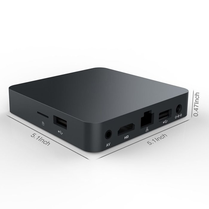 Android Kodi TV Box Tonbux T11 Quad Core Streaming Media Player Android 5.1 pre-install XBMC WiFi N6