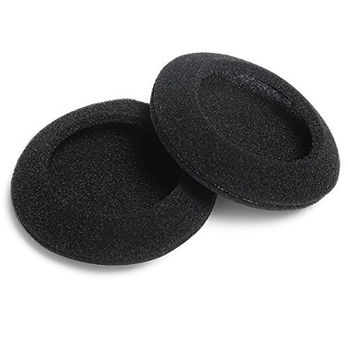 BephaMart 2 Pads Replacement HeadPhone 50mm Headset Earphone Foam Earpads Cover