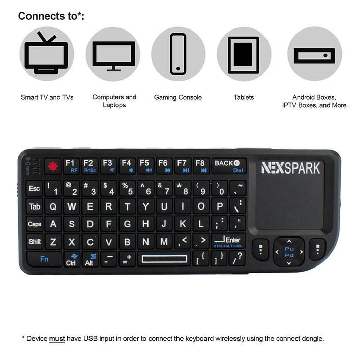 Loolbox Arabic IPTV Box + NEXspark Mira Ultra Mini Wireless Keyboard UM1, Arabic Channels TV Box, 400+ Arabic... N5