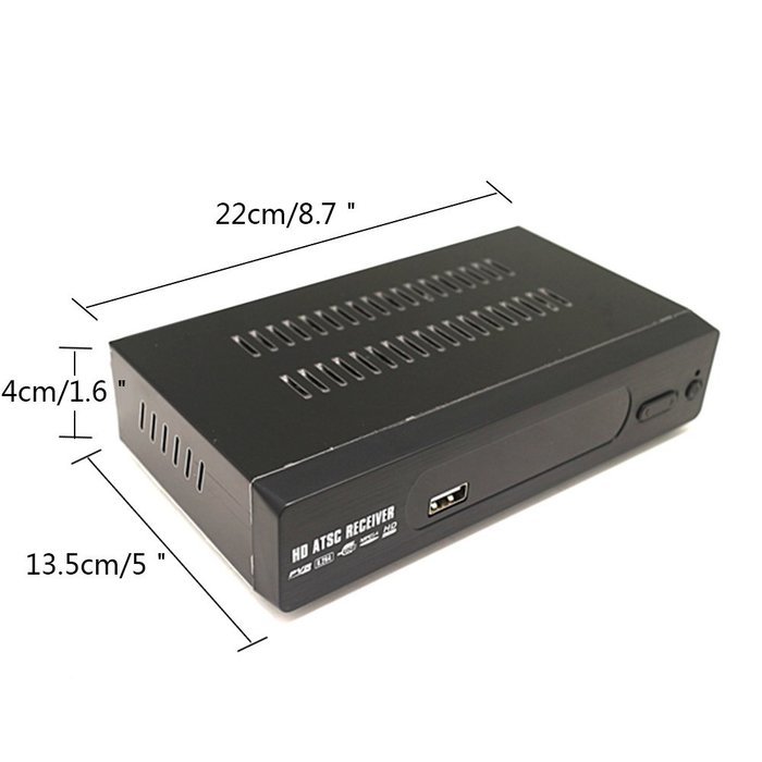 niceEshop(TM) ATSC TV Box Digital Convertor HDTV Receiver Signal Antenna HDMI PVR Analog (US Plug) N2