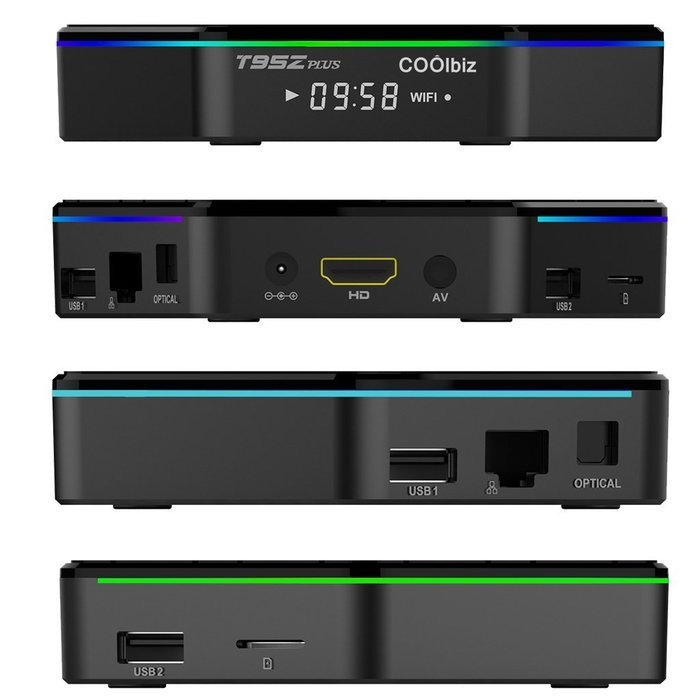 Smart TV Box, EEDI Coolbiz Newest T95Z Plus Protable S912 Android 6.0 TV Box Octa Core 2GB DDR3+16GB EMMC Flash... N5
