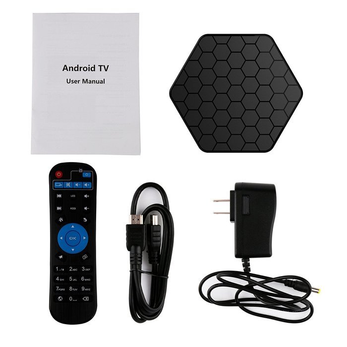 Smart TV Box, EEDI Coolbiz Newest T95Z Plus Protable S912 Android 6.0 TV Box Octa Core 2GB DDR3+16GB EMMC Flash... N6