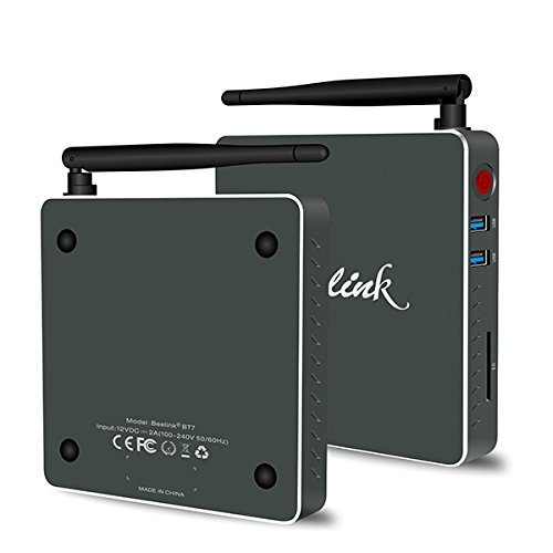 Beelink BT7 Intel X7-Z8700 4G/64G 1000Mbps LANS BT4.0 WiFi 2.4G/5.8G 4K Windows 10 TV Box Mini PC N2