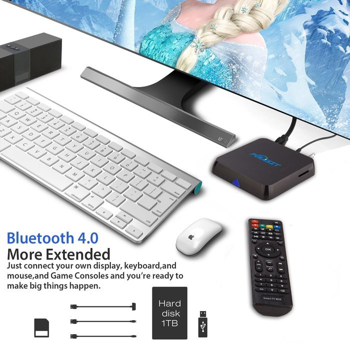 NEW Puersit [RAM2GB+ ROM16GB] M9S Max Android 5.1 KODI 16.0 Tv Box, Kodi Xbmc Fully Loaded 1080p S812 Quad Core... N3