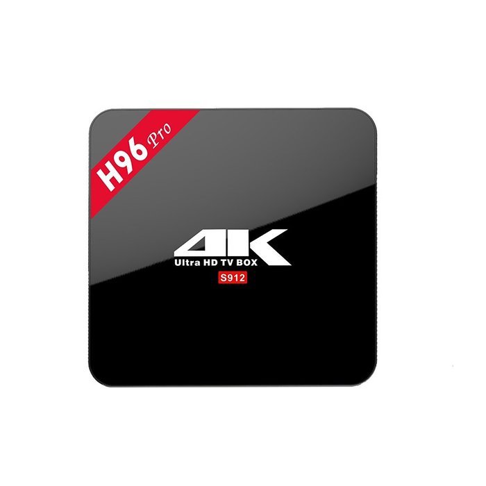 PowerLead Ptox H96 PRO TV BOX 8 Core Android 6.0 TV BOX Amlogic S912 64 Bit 2.0GHz Streaming Media Player N5