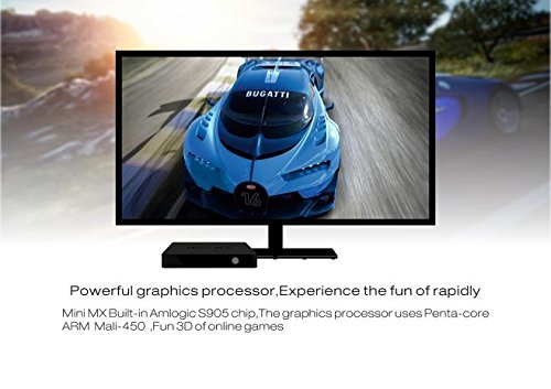 Smart TV Box,EEDI Mini MX Android 5.1 Amlogic S905 Quad-core 2GB RAM 16GB 4K2K Player TV Box 2G/16G H.265 WiFi... N5