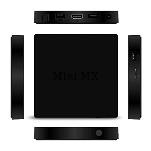Smart TV Box,EEDI Mini MX Android 5.1 Amlogic S905 Quad-core 2GB RAM 16GB 4K2K Player TV Box 2G/16G H.265 WiFi... N8