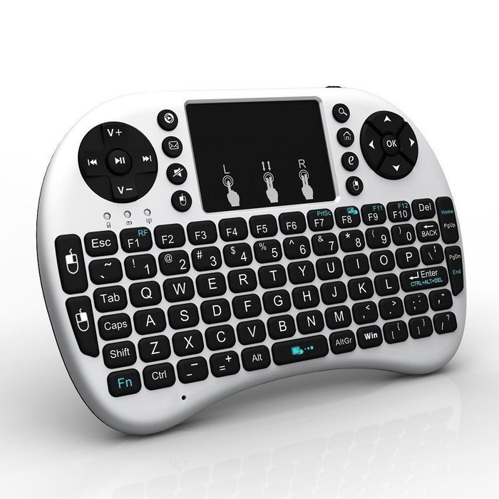 Zenoplige 2.4G Mini i8 Multi-Touch Touchpad Keyboard and Mouse for PC, PAD, XBox 360, PS3, Google Android TV Box...