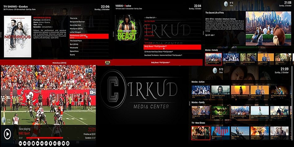 Cirkud KI Plus S2 T2 DVB 4K ATSC Android TV - Android box 5.1.1 - 1g+8g storage kodi tv box 4k GPU Quad CORE CPU... N5