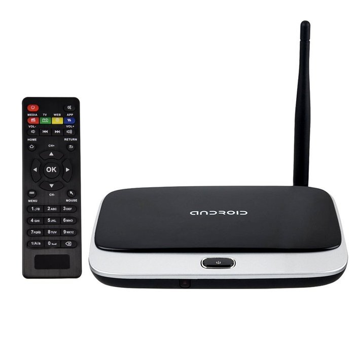 RUPA CS918 2G+16G Android TV Box RK3128 Quad Core Android 4.4 Google Smart TV Box 1080P Kodi XBMC Fully Loaded...