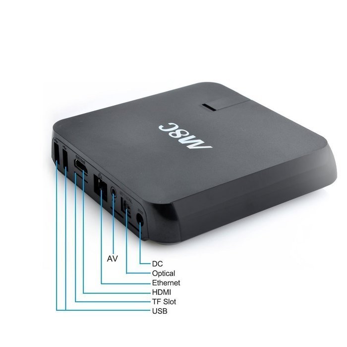 PowerLead Ptox H96 PRO TV BOX 8 Core Android 6.0 TV BOX Amlogic S912 64 Bit 2.0GHz Streaming Media Player N9