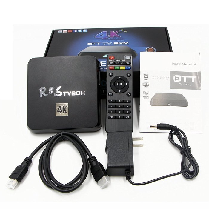 RioRand M8 Amlogic S802 Quad Core Cortex A9r4 2.0GHz Bluetooth 2.4G/5G Dual Wifi KODI Netflix Youtube Skype Streaming... N2