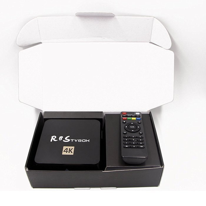 RioRand M8 Amlogic S802 Quad Core Cortex A9r4 2.0GHz Bluetooth 2.4G/5G Dual Wifi KODI Netflix Youtube Skype Streaming... N5